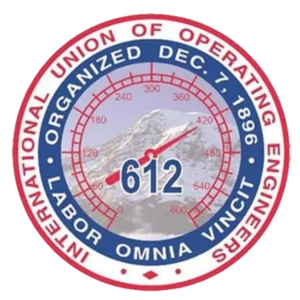 International Union of Operating Engineers Local 612 Logo